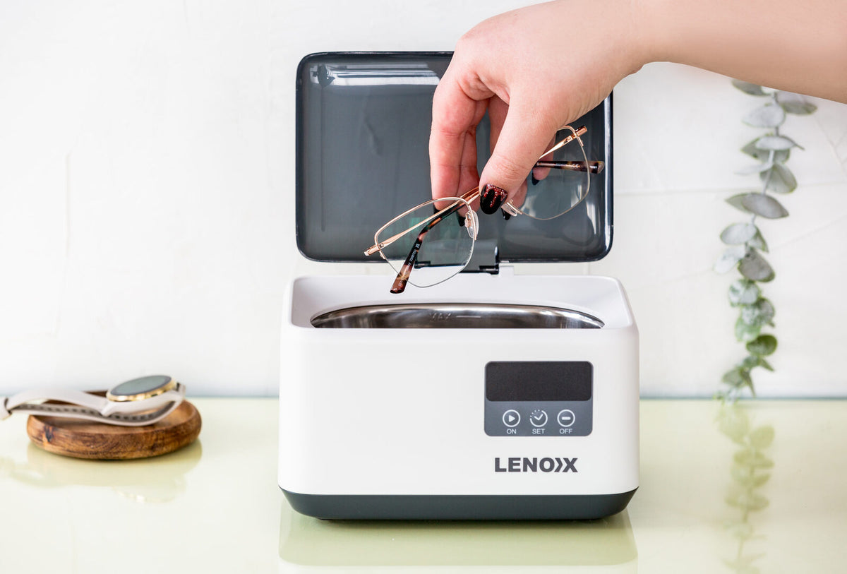 Ultrasonic Jewellery Cleaner | 50W | 4800HZ | 600ml Tank | LED Display | Deep Cleaning for Jewelry & Eyewear