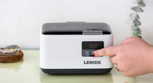 Ultrasonic Jewellery Cleaner | 50W | 4800HZ | 600ml Tank | LED Display | Deep Cleaning for Jewelry & Eyewear