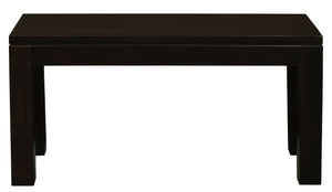 Amsterdam Solid Timber Bench | 90 x 35 cm | Chocolate