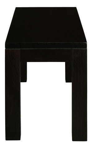 Amsterdam Solid Timber Bench | 90 x 35 cm | Chocolate