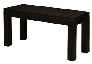 Amsterdam Solid Timber Bench | 90 x 35 cm | Chocolate