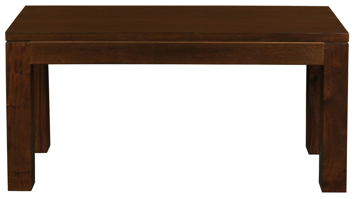 Amsterdam Solid Timber Bench | 90 x 35 cm | Mahogany