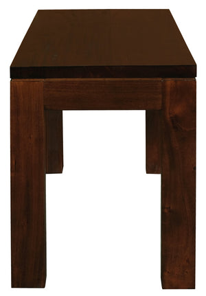 Amsterdam Solid Timber Bench | 90 x 35 cm | Mahogany