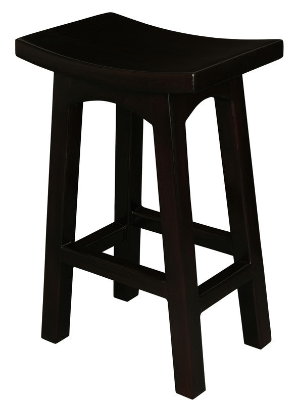 Tokyo Timber Kitchen Counter Stool | Chocolate