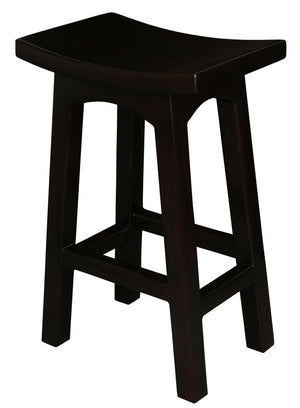 Tokyo Timber Kitchen Counter Stool | Chocolate