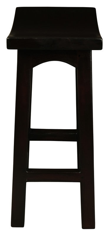 Tokyo Timber Kitchen Counter Stool | Chocolate