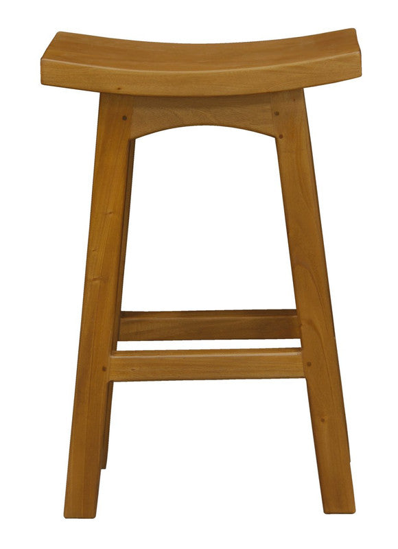 Tokyo Timber Kitchen Counter Stool | Light Pecan