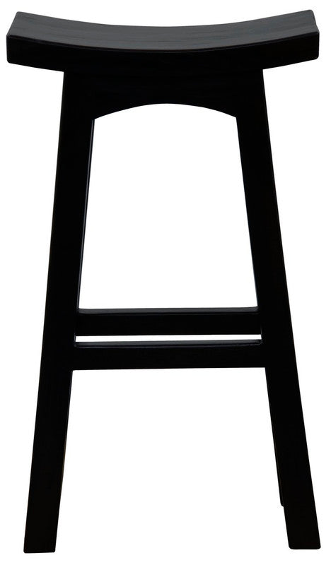 Tokyo Solid Mahogany Timber Barstool | Chocolate