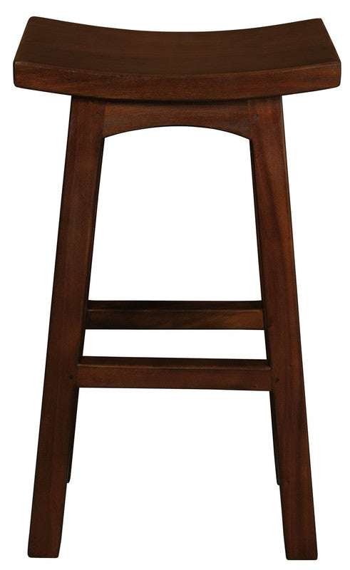 Tokyo Solid Mahogany Timber Barstool | Mahogany