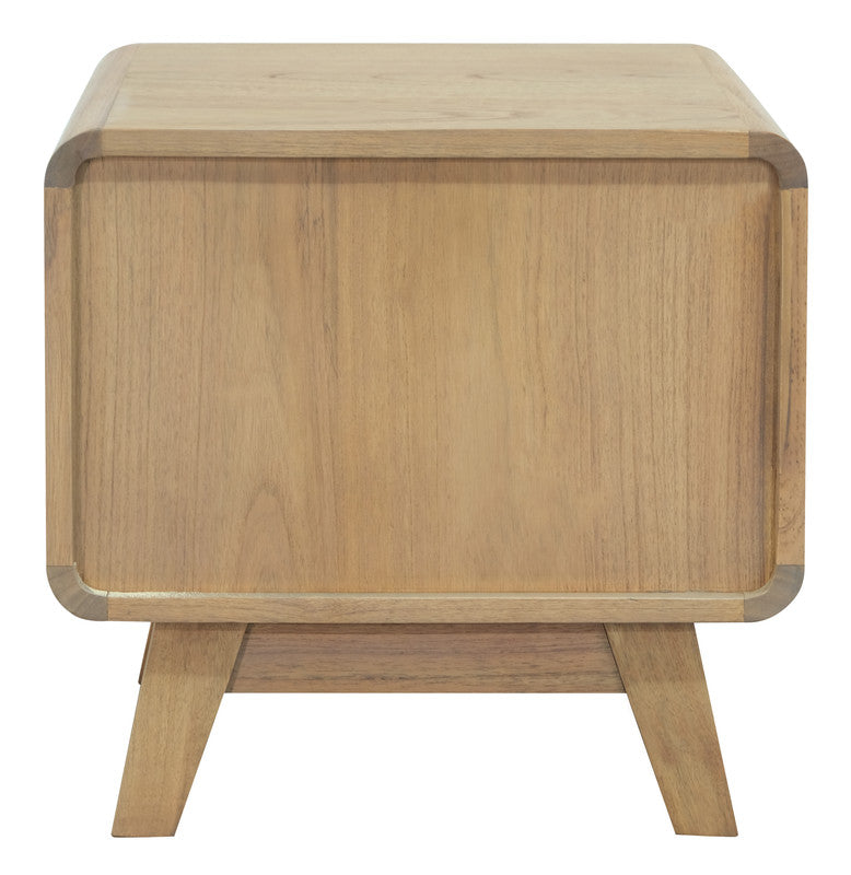 Providence 2 Drawer Bedside Table | Natural
