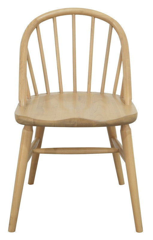 Vera Solid Oak Dining Chair | Set of 2 | Natural