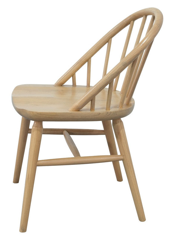 Vera Solid Oak Dining Chair | Set of 2 | Natural