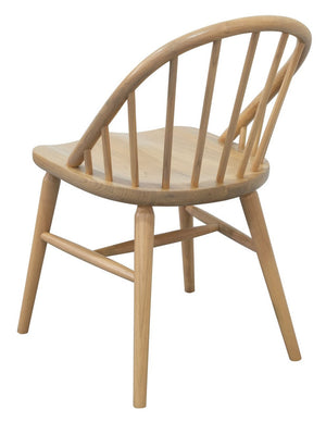 Vera Solid Oak Dining Chair | Set of 2 | Natural