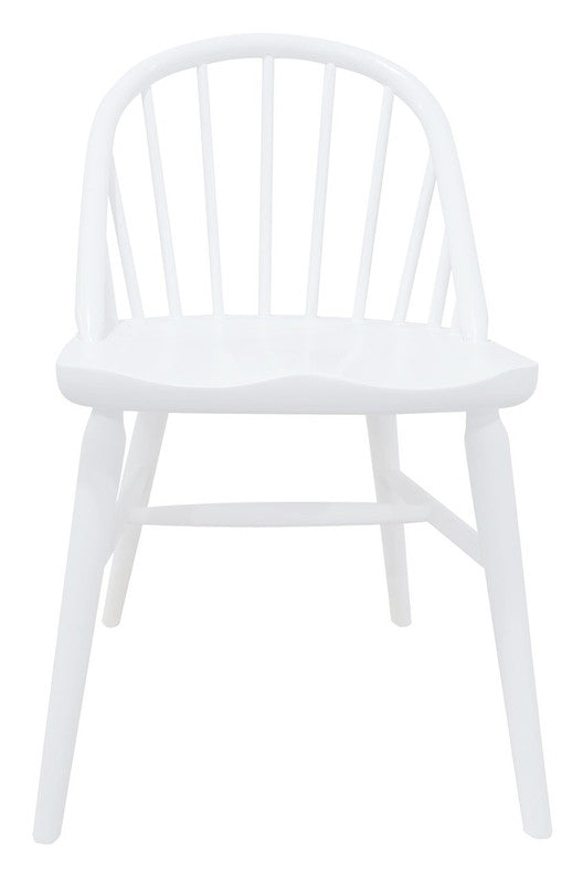 Vera Solid Oak Dining Chair | Set of 2 | White
