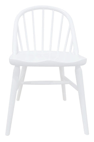 Vera Solid Oak Dining Chair | Set of 2 | White