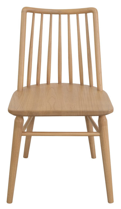 Riviera Solid Oak Dining Chair | Set of 2 | Natural