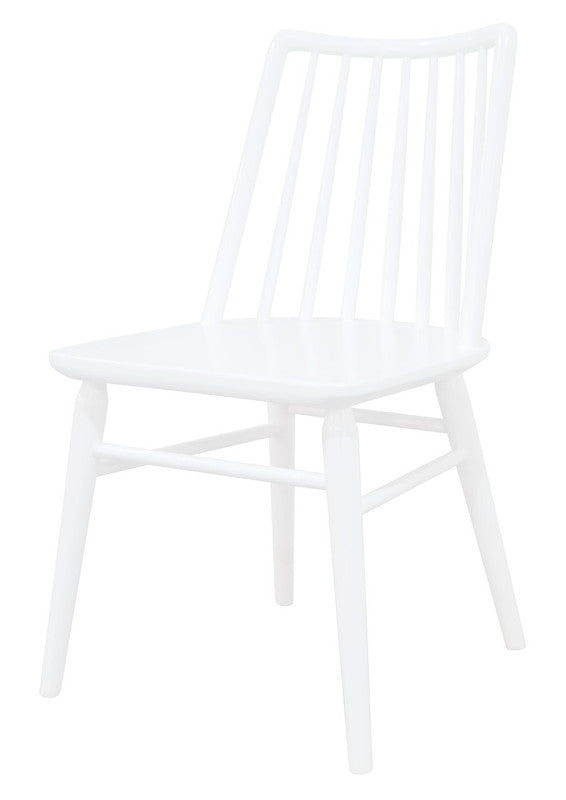 Riviera Solid Oak Dining Chair | Set of 2 | White