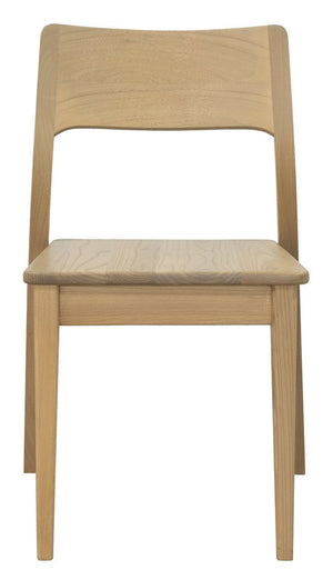 Providence Solid Oak Dining Chair | Set of 2 | Natural