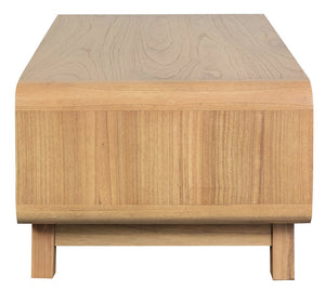 Providence Solid White Cedar Coffee Table | Natural Finish