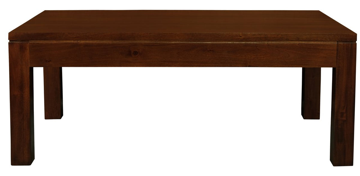 Amsterdam Solid Mahogany Timber Coffee Table | Light Pecan Finish