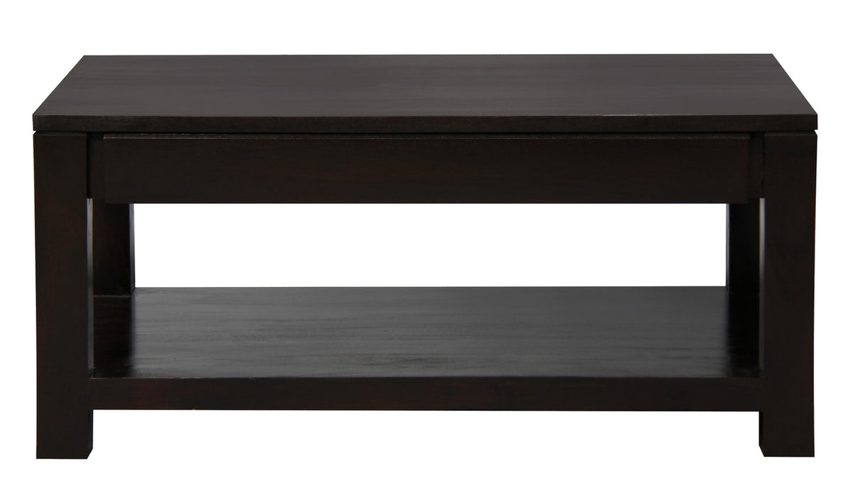 Amsterdam 2-Drawer Coffee Table | Chocolate Finish