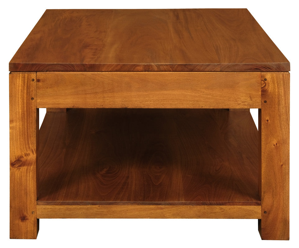 Amsterdam 2-Drawer Coffee Table | Light Pecan Finish