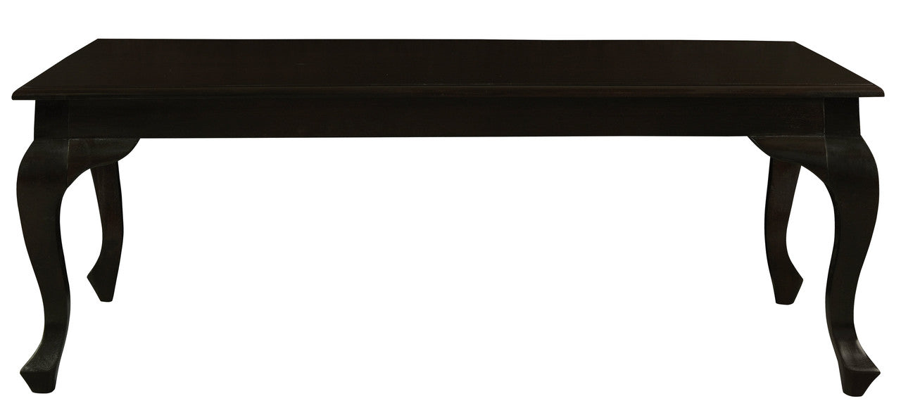 Queen Anne Coffee Table | 120x70 cm | Chocolate Colour