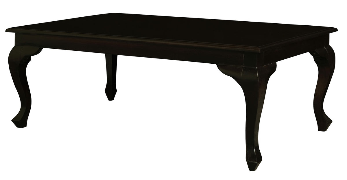 Queen Anne Coffee Table | 120x70 cm | Chocolate Colour