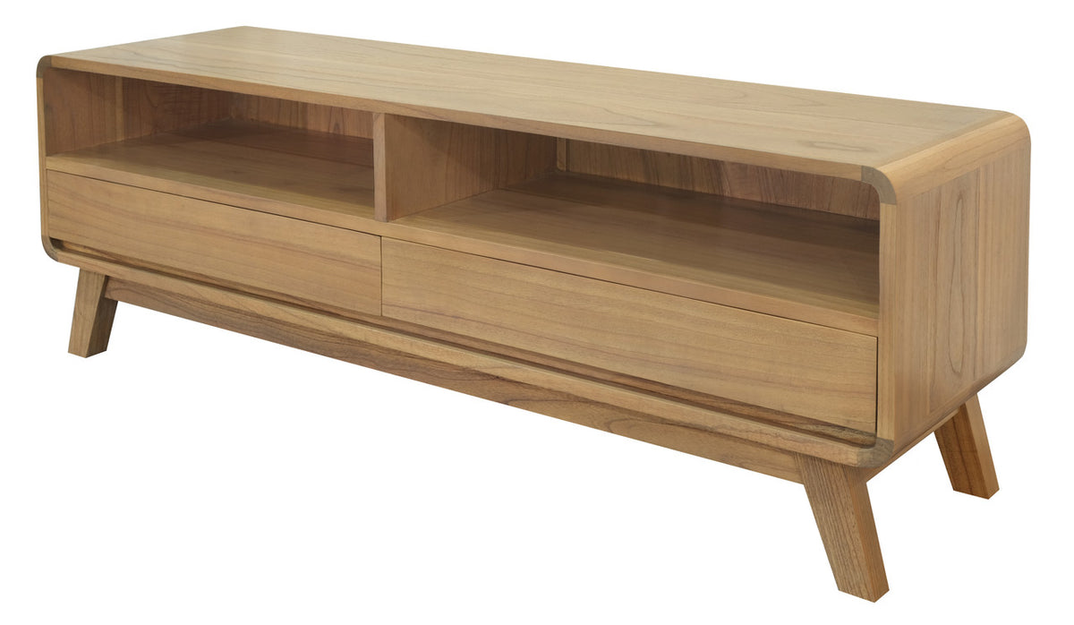 Providence 2-Drawer Entertainment Unit | Natural