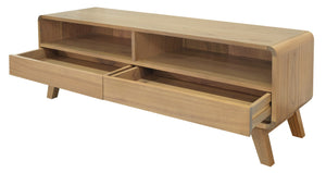 Providence 2-Drawer Entertainment Unit | Natural