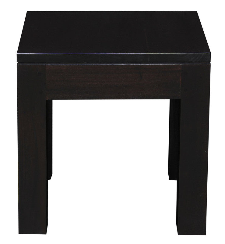 Amsterdam Solid Timber Lamp Table | Chocolate