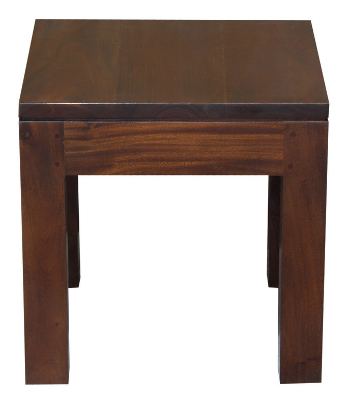 Amsterdam Solid Timber Lamp Table | Mahogany