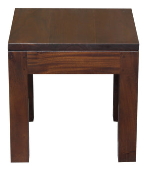 Amsterdam Solid Timber Lamp Table | Mahogany