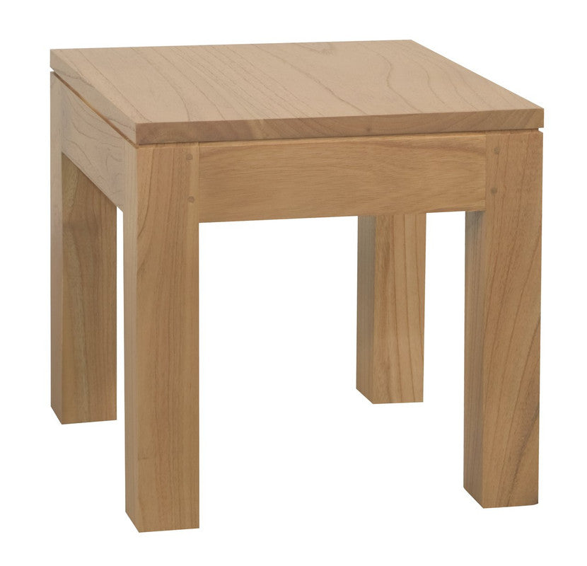 Amsterdam Solid Timber Lamp Table | Natural