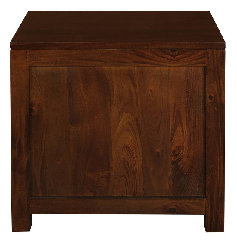Paris 1 Drawer Solid Mahogany Timber Lamp Table | Mahogany