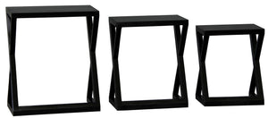 Manhattan Nest of Tables | Set of 3 | Black