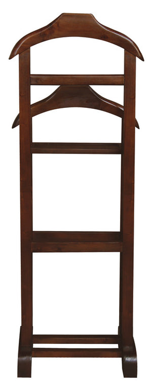 Ezra Double Valet | Mahogany