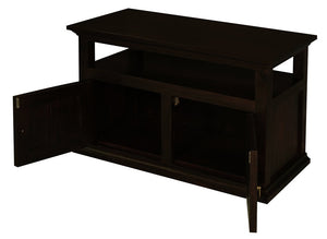 Tasmania 2 Door TV Stand | Chocolate