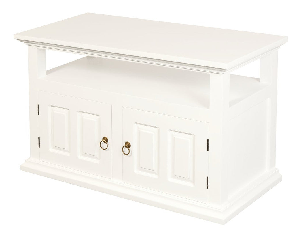 Tasmania 2 Door TV Stand | White