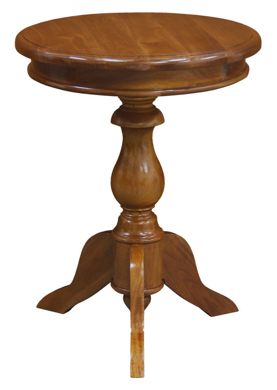 Milano Round Wine Table | Light Pecan