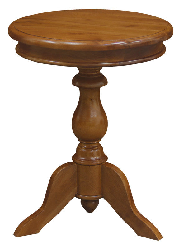 Milano Round Wine Table | Light Pecan