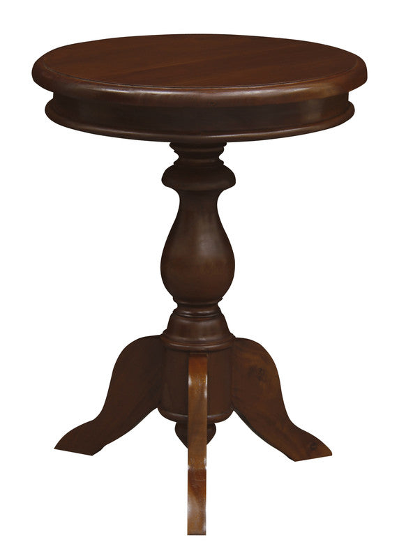 Milano Round Wine Table | Mahogany