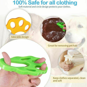 2Pcs Pet Hair Remover | Floating Fur Catcher for Laundry | Dog & Cat Lint Trap