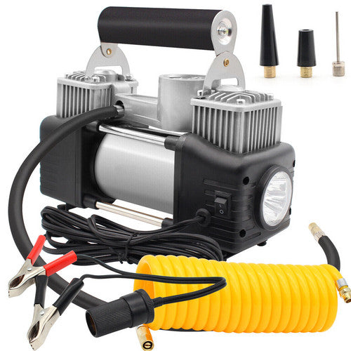 4WD Car Air Compressor | 12V 150PSI | Portable Tyre Deflator & Inflator | Truck