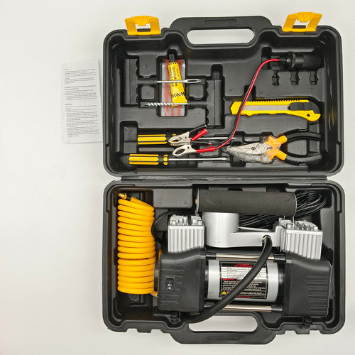 4WD Car Air Compressor | 12V 150PSI | Portable Tyre Deflator & Inflator | Truck