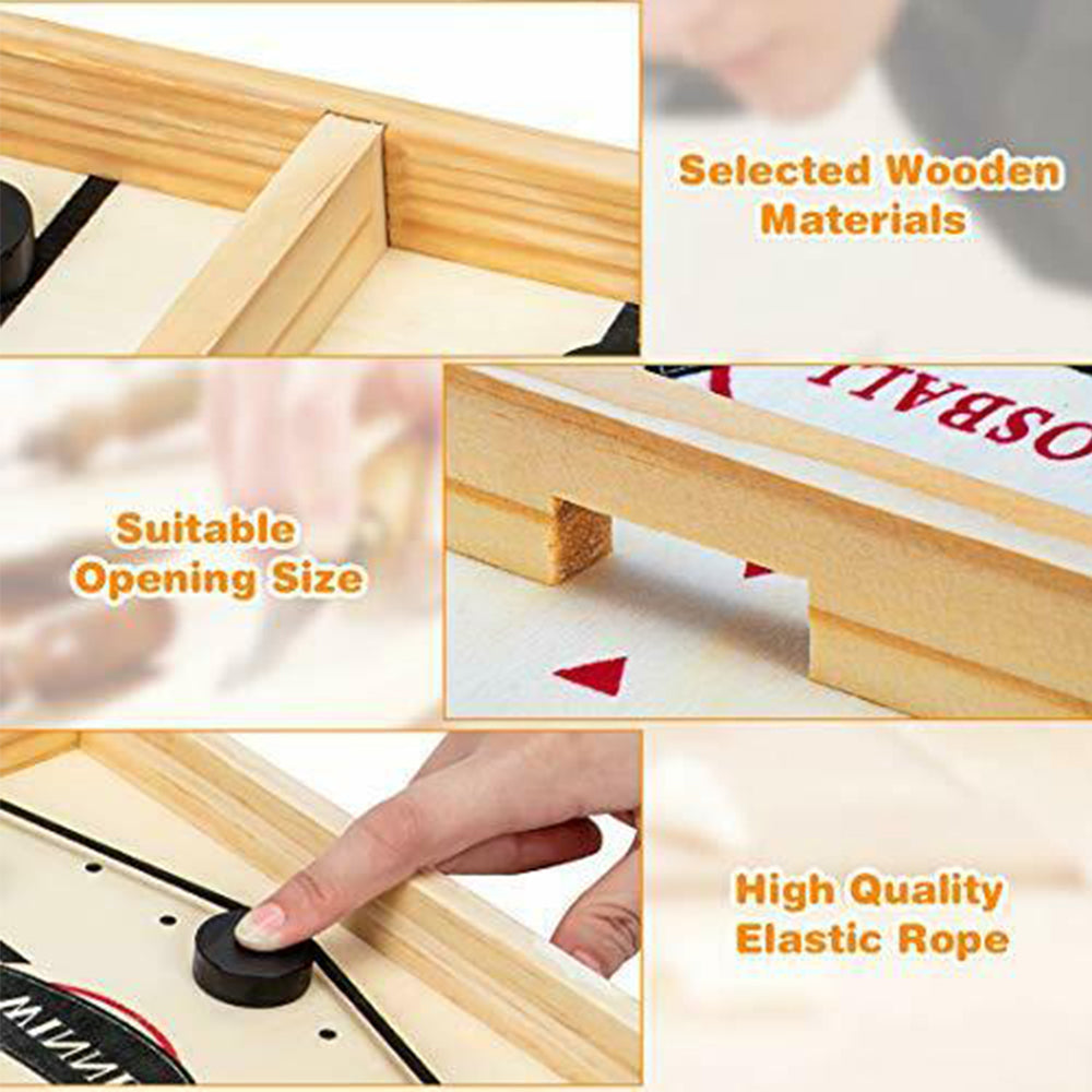 Fast Sling Puck Game | Paced SlingPuck | Winner Board Game | Family Party Toys | Chess Set