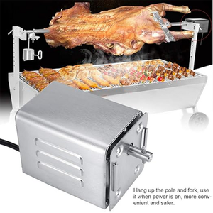 Electric BBQ Rotisserie Motor Spit | Stainless Steel BBQ Campfire Motor | AU Plug