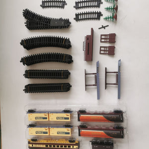 Electric Large Classic Train Set | Rail Track Carriages | Kids Vehicle Toy Gift