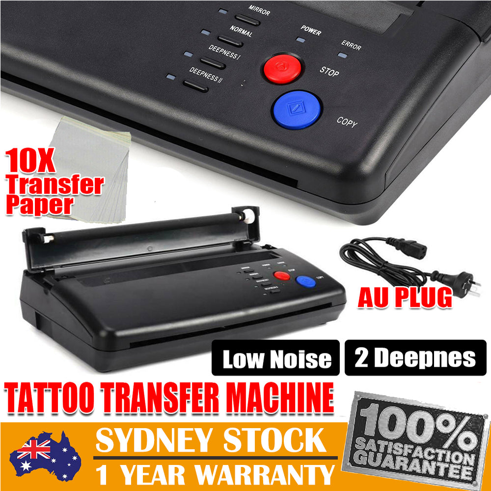 ABS Tattoo Transfer Copier Printer Machine | Thermal Stencil Paper Body Art Maker