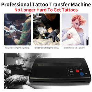 ABS Tattoo Transfer Copier Printer Machine | Thermal Stencil Paper Body Art Maker